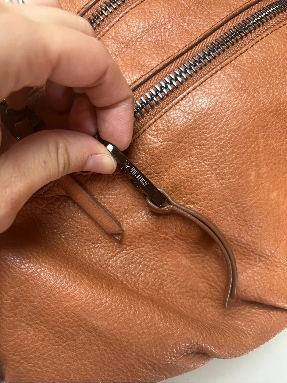 Pour La Victoire brown‎ leather Braided-Handle Hobo Bag